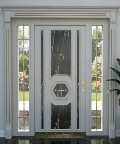 Villa Kapisi Modelleri 340 Gri