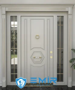 Villa Kapisi Modelleri 341 Gri