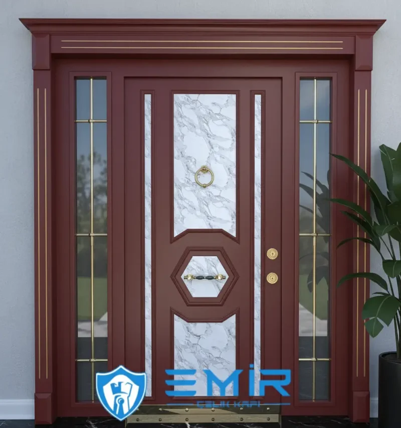 Villa Kapısı Modelleri 343 3 Villa Kapisi Modelleri 343 Kirmizi