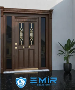 Villa Kapisi Modelleri 346 Ceviz