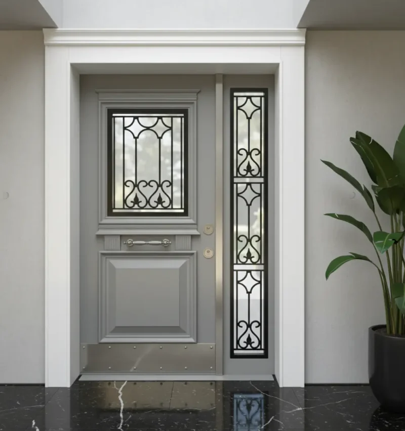 Villa Kapısı Modelleri 349 4 Villa Kapisi Modelleri 349 Gri