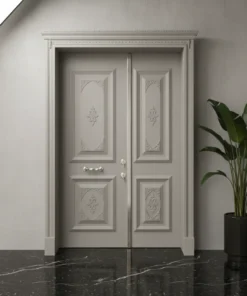 Villa Kapisi Modelleri 354 Gri