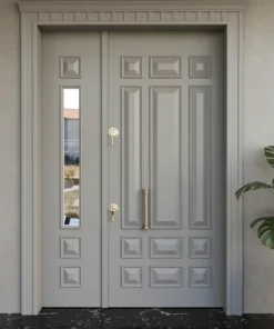 Villa Kapisi Modelleri 360 Gri