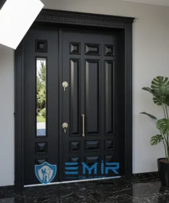 Villa Kapisi Modelleri 360 Siyah