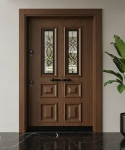 Villa Kapisi Modelleri 364 Ceviz