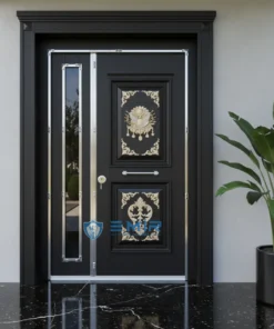 Villa Kapisi Modelleri 367 Siyah