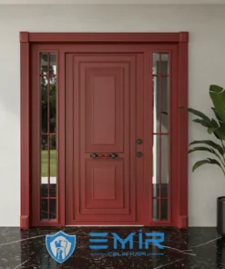 Villa Kapisi Modelleri 368 Kirmizi