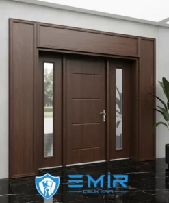 Villa Kapisi Modelleri 369 Ceviz