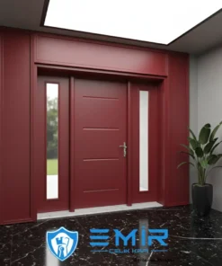 Villa Kapisi Modelleri 369 Kirmizi