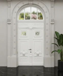 Villa Kapisi Modelleri 372 Beyaz