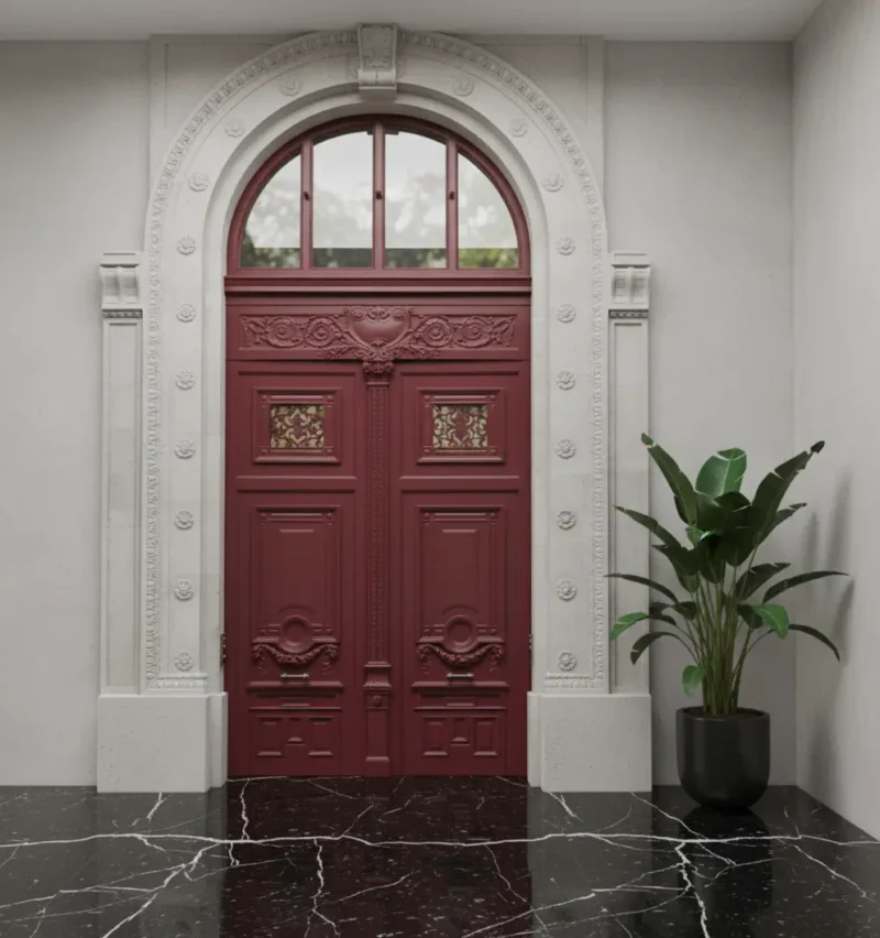 Villa Kapısı Modelleri 372 3 Villa Kapisi Modelleri 372 Kirmizi