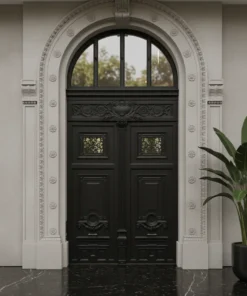 Villa Kapisi Modelleri 372 Siyah