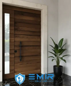 Villa Kapisi Modelleri 376 Ceviz