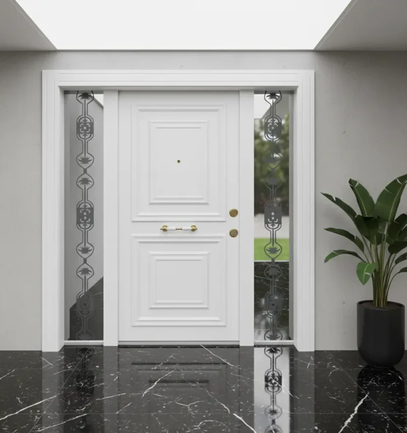 Villa Kapısı Modelleri 380 1 Villa Kapisi Modelleri 380 Beyaz