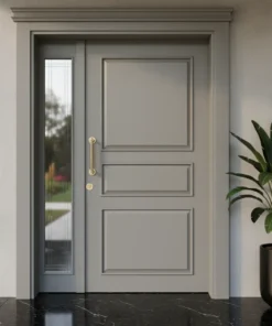 Villa Kapisi Modelleri 383 Gri