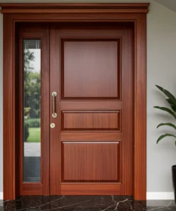 Villa Kapisi Modelleri 383 Kirmizi