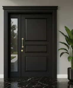 Villa Kapisi Modelleri 383 Siyah