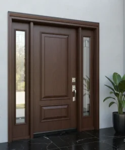 Villa Kapisi Modelleri 384 Ceviz