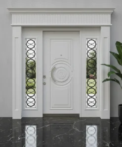 Villa Kapisi Modelleri 387 Gri