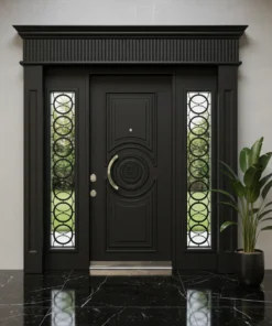 Villa Kapisi Modelleri 387 Siyah