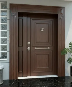 Villa Kapisi Modelleri 390 Ceviz