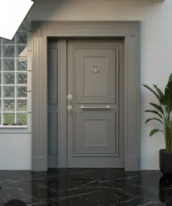 Villa Kapisi Modelleri 390 Gri