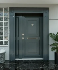 Villa Kapisi Modelleri 390 Siyah