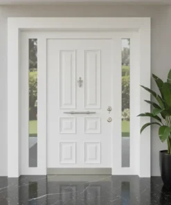 Villa Kapisi Modelleri 393 Beyaz