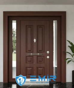 Villa Kapisi Modelleri 393 Ceviz