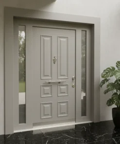 Villa Kapisi Modelleri 393 Gri