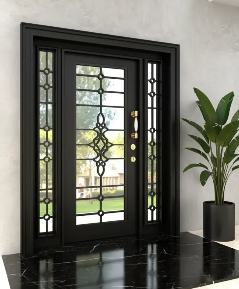 Villa Kapısı Modelleri Dış Kapı Çelik Kapı Evk-115 2 Villa Kapisi Modelleri Dis Kapi Celik Kapi Evk 115 Siyah