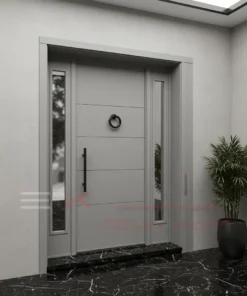 Villa Kapisi Modelleri Dis Kapi Fiyatlari Azerbaycan Gri