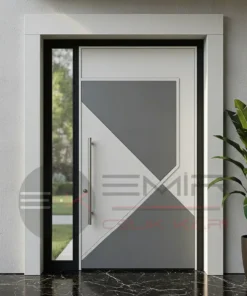 Villa Kapisi Modelleri Dis Kapi Fiyatlari Bodrum Gri