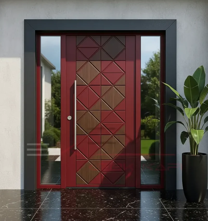 Villa Kapısı Modelleri Dış Kapı Fiyatları Miami 3 Villa Kapisi Modelleri Dis Kapi Fiyatlari Miami Kirmizi