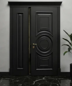 Villa Kapisi Modelleri Fiyatlari 1008 Siyah