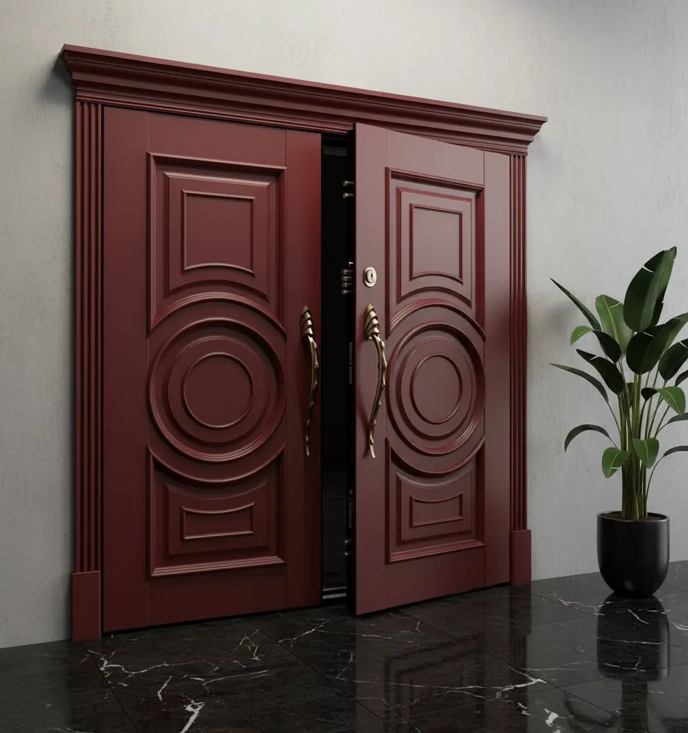 Villa-Kapisi-Modelleri-Fiyatlari-1011-Kirmizi Villa-Kapisi-Modelleri-Fiyatlari-1011-Kirmizi