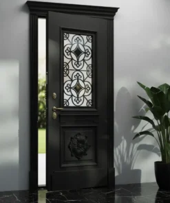 Villa Kapisi Modelleri Fiyatlari 1015 Siyah