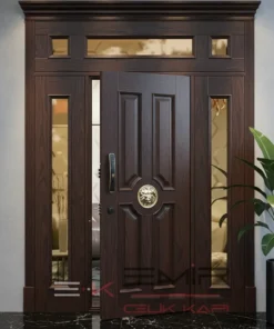 Villa Kapisi Modelleri Fiyatlari 1019 Ceviz