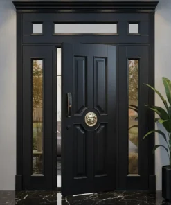 Villa Kapisi Modelleri Fiyatlari 1019 Siyah