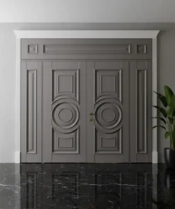 Villa Kapisi Modelleri Fiyatlari 1022 Gri