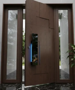 Villa Kapisi Modelleri Fiyatlari 1026 Ceviz