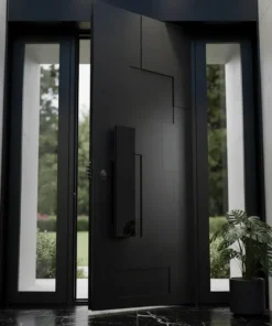 Villa Kapisi Modelleri Fiyatlari 1027 Siyah