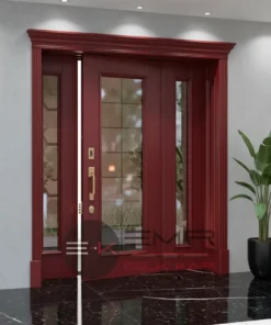 Villa Kapisi Modelleri Fiyatlari 1031 Kirmizi