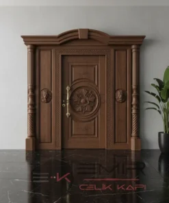 Villa Kapisi Modelleri Fiyatlari 1032 Ceviz