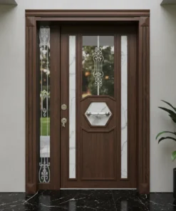 Villa Kapisi Modelleri Fiyatlari 1033 Ceviz