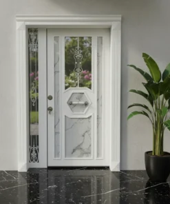 Villa Kapisi Modelleri Fiyatlari 1033 Gri