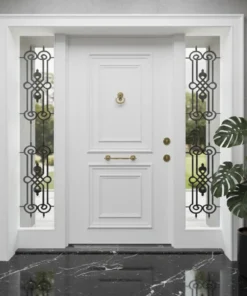 Villa Kapisi Modelleri Fiyatlari 1037 Beyaz