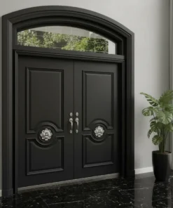 Villa Kapisi Modelleri Fiyatlari 1038 Siyah