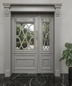 Villa Kapisi Modelleri Fiyatlari 1039 Gri