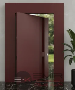 Villa Kapisi Modelleri Fiyatlari 1041 Kirmizi